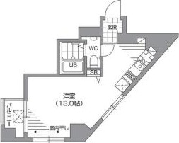 乃木坂駅 徒歩8分 5階の物件間取画像