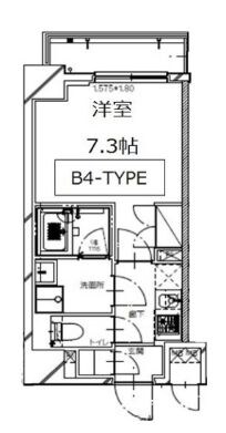 S-RESIDENCE 月島の物件間取画像