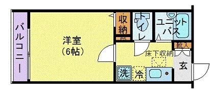 フェリーチェ阿佐ヶ谷Ⅴの物件間取画像