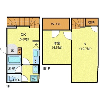 プライベートプレイス広尾の物件間取画像