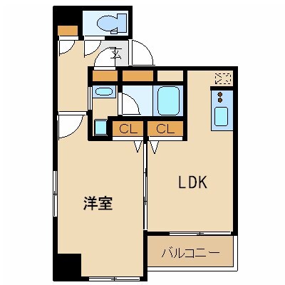 エステムプラザ日本橋の物件間取画像