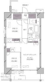 A-standard芝浦の物件間取画像