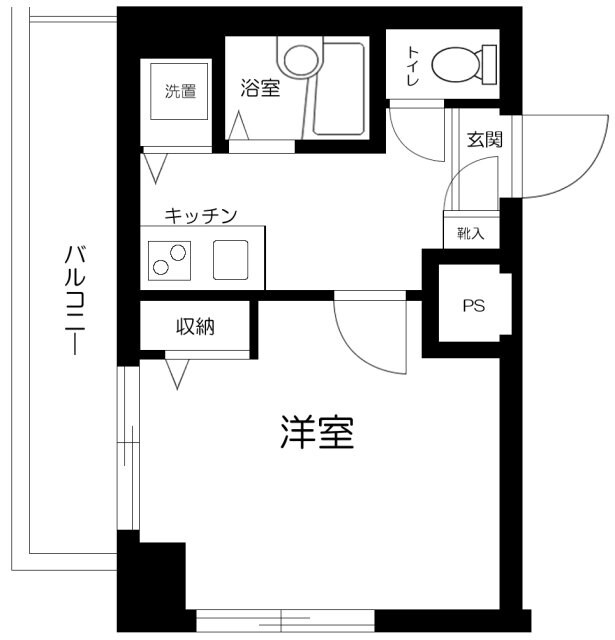 木場駅 徒歩8分 6階の物件間取画像