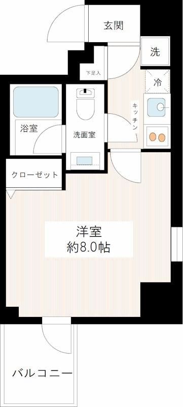 南砂町駅 徒歩9分 3階の物件内観写真