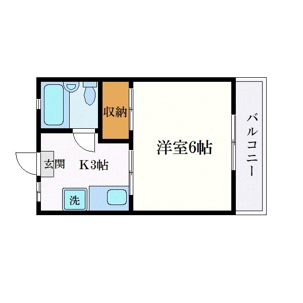 スナハイツの物件間取画像