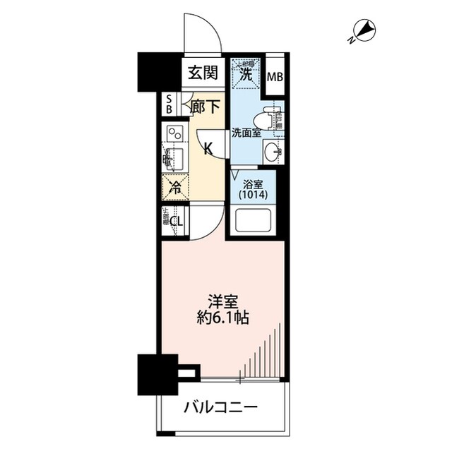 椎名町駅 徒歩4分 9階の物件間取画像