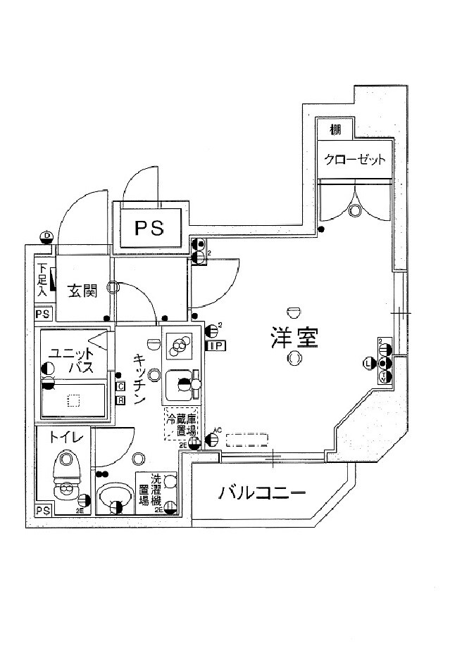 東日本橋駅 徒歩3分 4階の物件間取画像