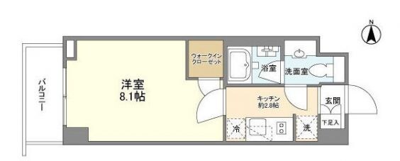 シェノン三軒茶屋の物件間取画像