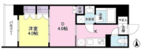 池袋駅 徒歩8分 8階の物件間取画像