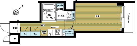 東銀座駅 徒歩3分 5階の物件間取画像