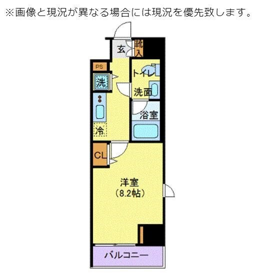 LEXE赤羽の物件間取画像