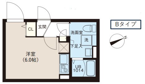 レピュア早稲田レジデンスⅡの物件間取画像