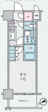 浅草橋駅 徒歩2分 5階の物件間取画像