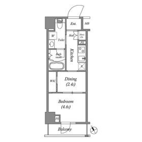 ＡＲＫＭＡＲＫ水天宮前Ⅰの物件間取画像
