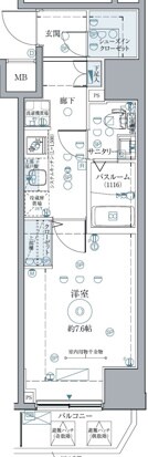 クレヴィスタ西巣鴨の物件間取画像