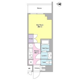 下井草駅 徒歩9分 5階の物件間取画像