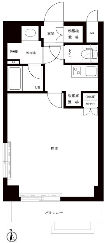 白金高輪駅 徒歩4分 12階の物件間取画像