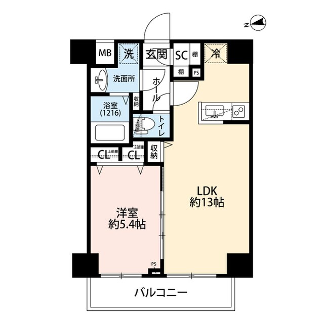 プレール・ドゥーク浅草Ⅴの物件間取画像