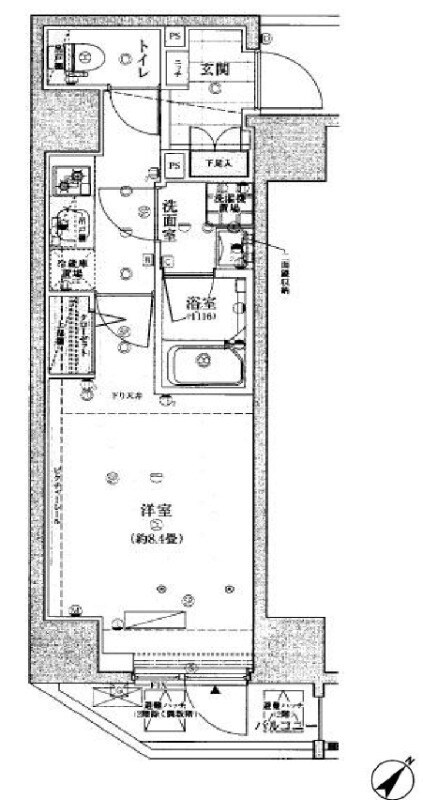 プレール・ドゥーク中目黒の物件間取画像