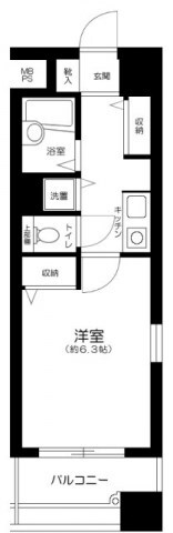 赤坂駅 徒歩3分 2階の物件間取画像