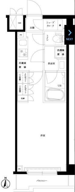 西高島平駅 徒歩5分 3階の物件間取画像