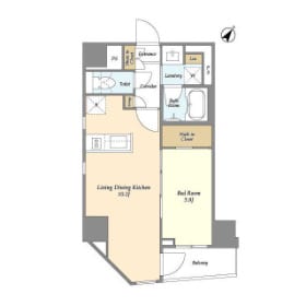 ＲＥＳｉＡ日本橋小伝馬町の物件間取画像