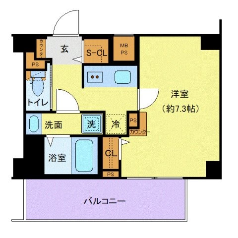 クレヴィスタ綾瀬Ⅱの物件間取画像