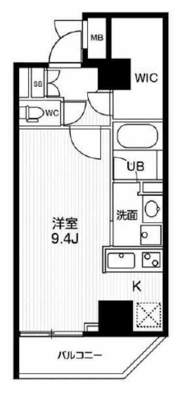 両国駅 徒歩9分 2階の物件間取画像