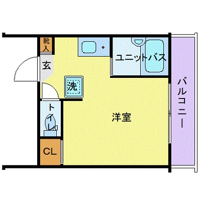 ヴィラージュ大宮の物件間取画像