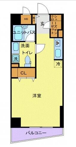 シンシア千駄木の物件間取画像