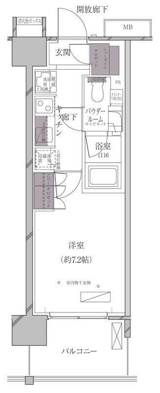 A-standard芝浦の物件内観写真