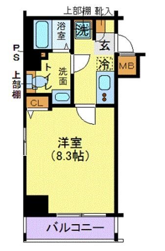 LEXE明大前の物件間取画像