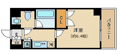 プレール・ドゥーク高輪の物件間取画像