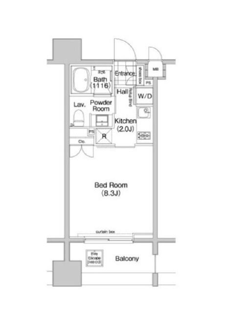 森下駅 徒歩1分 5階の物件間取画像