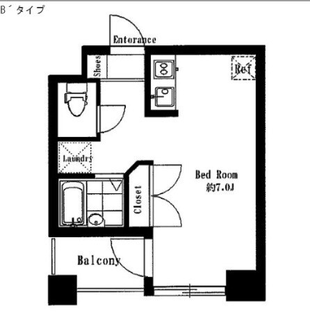 シンシア銀座EASTの物件間取画像