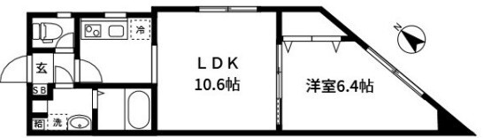 CONFIA東日本橋の物件間取画像