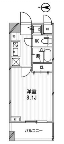 アーデン両国の物件間取画像