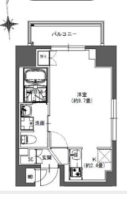 La　Douceur東神田の物件間取画像