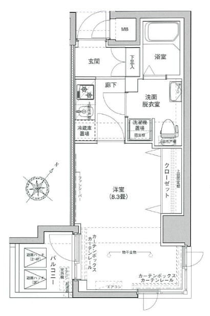 アイル東京スカイツリー参番館の物件間取画像