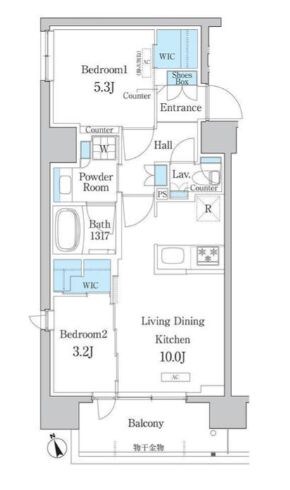 蔵前駅 徒歩4分 3階の物件間取画像