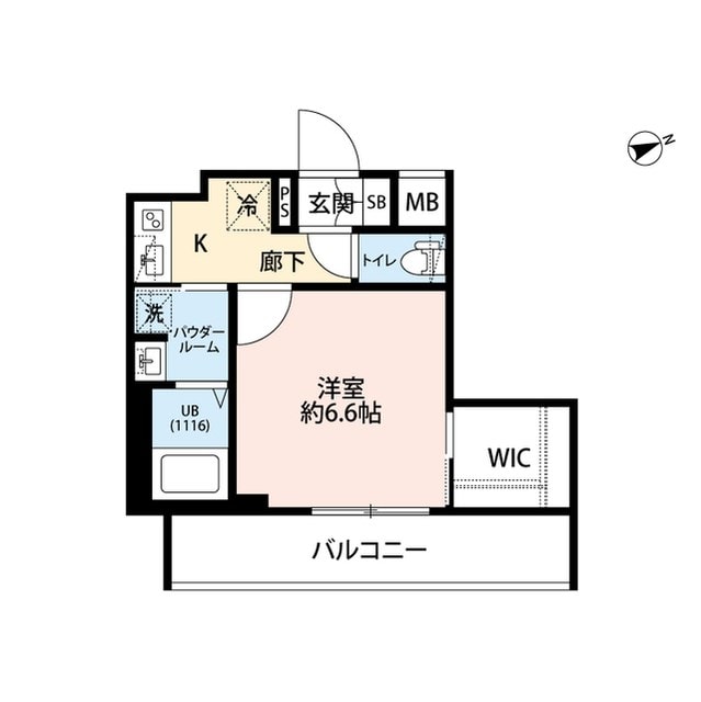 プレール・ドゥーク門前仲町Ⅲの物件間取画像