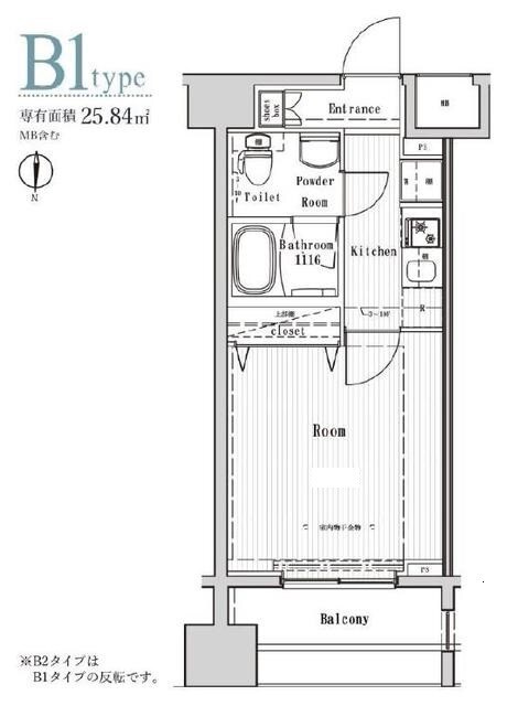 南千住駅 徒歩6分 4階の物件間取画像