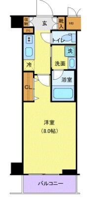 TATSUMIスカイガーデンテラスの物件間取画像