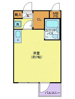 シルフィード白金の物件間取画像