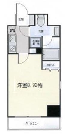 森下駅 徒歩5分 4階の物件間取画像