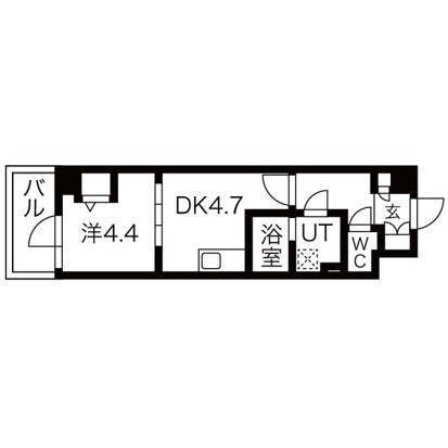 本所吾妻橋駅 徒歩3分 4階の物件間取画像