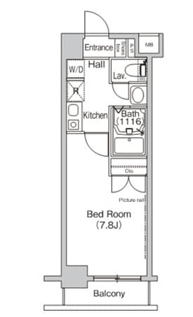 葛西駅 徒歩4分 1階の物件間取画像