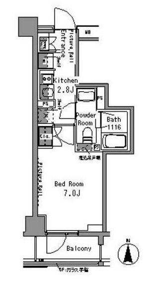 秋葉原駅 徒歩3分 4階の物件間取画像