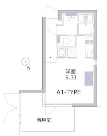 アレーロ大岡山の物件間取画像