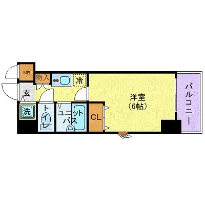 トーシンフェニックス日本橋EASTの物件間取画像